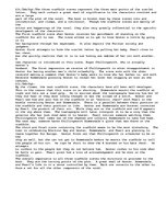 Eseja 'The Importance of the Three Scaffold Scenes', 1.