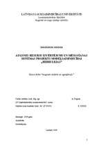 Referāts 'Augsnes resursu izvērtējums un mēslošanas sistēmas projekts modeļsaimniecībai "B', 2.
