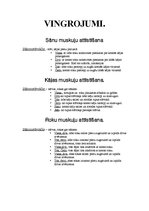 Konspekts 'Vingrojumi', 1.