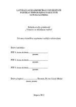 Prakses atskaite 'Teicama viesmīlības uzņēmuma vadītāja raksturojums', 1.