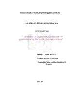 Konspekts 'Suvenīri un dāvanas radiniekiem un ģimenes locekļiem no ārzemju brauciena', 1.