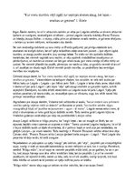 Eseja '“Kur vienu stumbru vējš izgāž, tur septiņas atvases ataug, bet lapas –
 smalkas', 1.