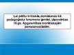 Prezentācija 'Mācību teoriju attīstība un izvērtēšana: kritiskās teorijas', 10.