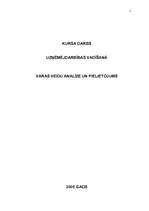 Referāts 'Varas veidu analīze un pielietojums', 1.