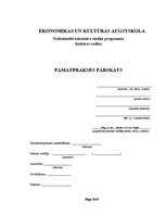 Referāts 'Projektu vadība', 1.