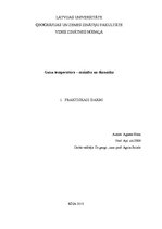 Referāts 'Gaisa temperatūras mainība un dinamika', 1.