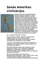 Eseja 'Senās Amerikas civilizācijas', 1.