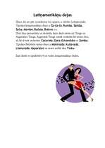 Referāts 'Latīņamerikas dejas', 3.