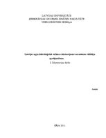 Referāts 'Latvijas upju hidroloģiskā režīma raksturojums un noteces rādītāju aprēķināšana', 1.