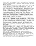 Eseja 'American Marraige In Contrast With Muslim Weddings', 1.