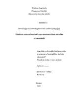 Referāts 'Skolēnu uzmanības trūkums matemātikas stundās sākumskolā', 1.