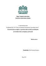 Paraugs 'Konstrukcijas mezglu ar gredzenveida metāla pretbīdņiem un bultskrūvēm nestspēja', 1.