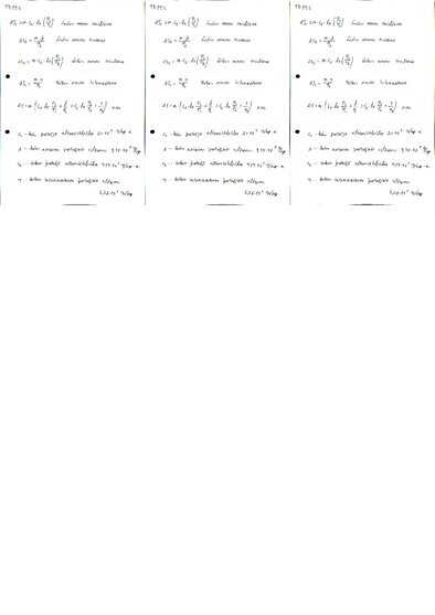 Konspekts 'Fizikas uzdevumu risinājumu apkopojums. Otrais termodinamikas likums.', 19.