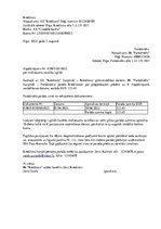 Konspekts 'Atgādinājuma vēstule parādniekam', 1.