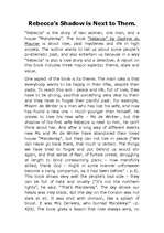 Eseja 'Daphne du Maurier "Rebecca"', 1.