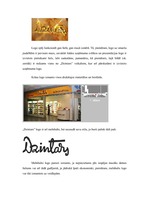 Konspekts 'A/s "Dzintars" uzņēmuma vizuālais profils', 2.