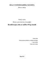 Referāts 'Konditorejas cehs', 1.