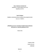 Diplomdarbs 'Palaišanas procesu novērtējums asinhronajam dzinējam, darbojoties ar laidenās pa', 1.