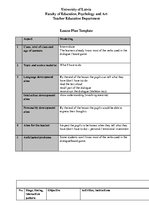 Konspekts 'Lesson Plan. Speaking', 1.