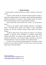 Eseja 'Emocijas', 4.