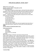 Konspekts 'Zinību diena ar ābeces gaili', 1.