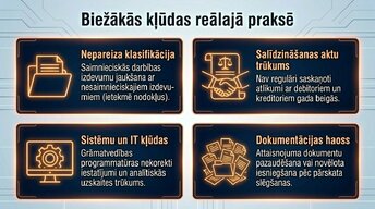 Prezentācija 'Kļūdas grāmatvedības uzskaitē un to labošana Latvijā', 8.
