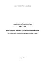 Referāts 'Zemes atmosfēras ietekme uz globālās pozicionēšanas sistēmām', 1.