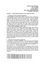 Konspekts 'Cilvēka garīgās pārtapšanas process', 1.