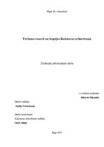 Referāts 'Tūrisma resursi un iespējas Kalsnavas arborētumā', 1.