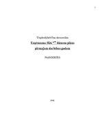 Biznesa plāns 'Uzņēmuma biznesa plāns pirmajam darbības gadam', 1.