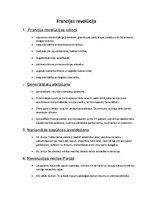 Konspekts 'Francijas revolūcija', 1.