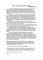 Eseja 'Domraksts par Rūdolfa Blaumaņa noveli "Nāves ēnā"', 1.