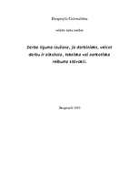Referāts 'Darba līguma laušana, ja darbinieks ir alkohola vai citu toksisko vielu reibumā', 1.