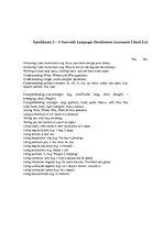 Diplomdarbs 'Agrīnās bērnības vecuma bērnu valodas attīstība pirmsskolā ar angļu valodu kā ot', 85.