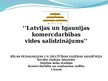 Prezentācija 'Latvijas un Igaunijas komercdarbības vides salīdzinājums', 1.