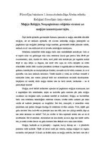 Referāts 'Maģija reliģijā. Neopagānisma reliģiskie virzieni un maģijas izmantojums tajās', 1.
