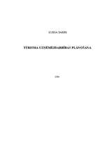 Biznesa plāns 'Biznesa plāns viesu mājai Latgalē', 1.