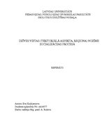 Referāts 'Dzīvesvietas nozīme socializācijas procesā', 1.