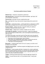 Konspekts 'List of terms specific for the topic "Housing"', 1.