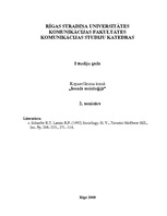 Konspekts 'Sociālā nevienlīdzība', 1.