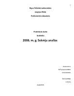 Konspekts 'Sekmju pētījums', 1.