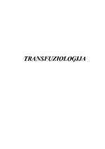 Konspekts 'Transfuzioloģija', 1.