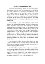 Konspekts 'Latvija Pirmā pasaules kara laikā', 1.