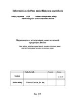 Referāts 'Маркетинговое исследование рынка молочной продукции Латвии', 1.