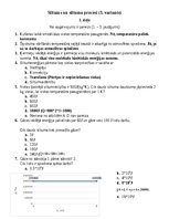 Paraugs 'Siltums un siltuma procesi', 1.