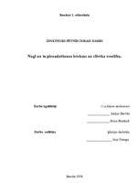 Referāts 'Nagi un to pieaudzēšanas ietekme uz cilvēka veselību', 1.