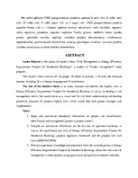 Diplomdarbs 'Risku vadība energoefektivitātes paaugstināšanas projektos', 4.