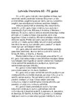 Referāts 'Latviešu literatūra 19.gadsimta 60.-70.gados', 1.