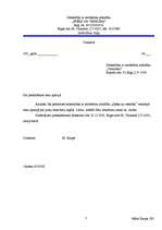 Paraugs 'Dažādi dokumentu paraugi lietvedības kārtošanai', 7.