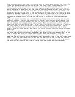 Eseja 'Road Rage', 2.